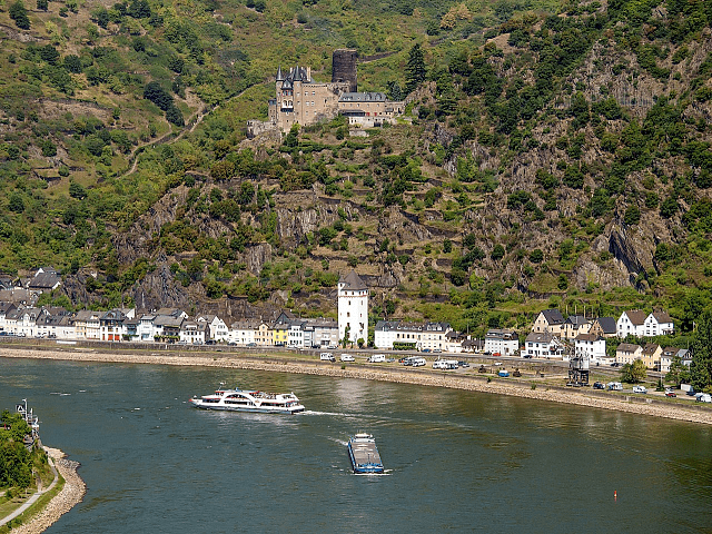 Fluss auf dem Boote fahren | Makler St. Goarshausen